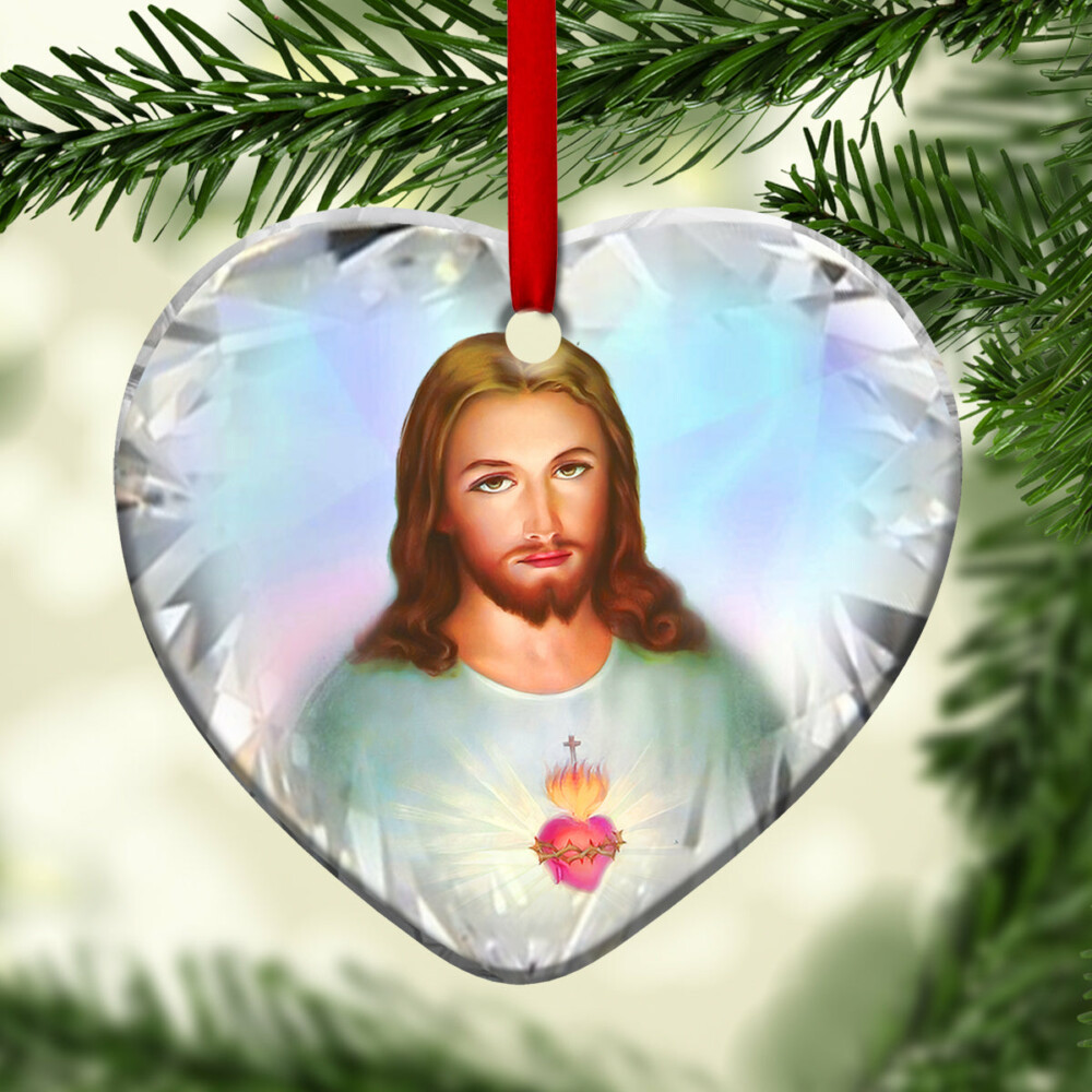 Jesus Beautiful Jewelry Style - Heart Ornament - Owl Ohh - Owl Ohh