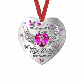 Butterfly Jewelry My Story Is Not Over - Heart Ornament - Owl Ohh - Owl Ohh