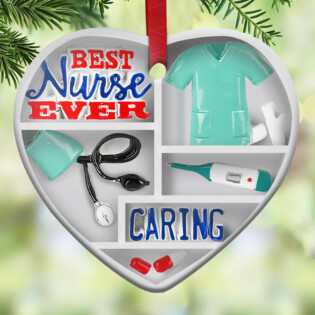 Nurse Caring Shelf Style - Heart Ornament - Owl Ohh - Owl Ohh