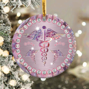 Nurse Jewelry Lover Style - Circle Ornament - Owl Ohh - Owl Ohh