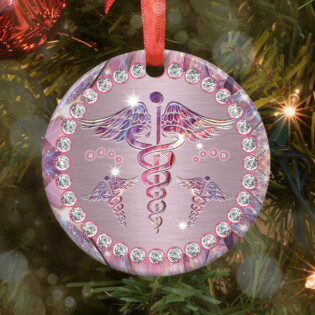 Nurse Jewelry Lover Style - Circle Ornament - Owl Ohh - Owl Ohh