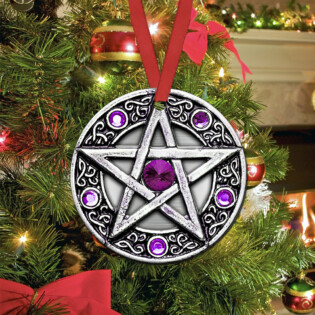 Jewelry Witch Wicca Symbol - Circle Ornament - Owl Ohh - Owl Ohh