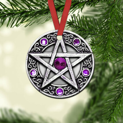 Jewelry Witch Wicca Symbol - Circle Ornament - Owl Ohh - Owl Ohh