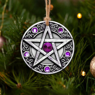 Jewelry Witch Wicca Symbol - Circle Ornament - Owl Ohh - Owl Ohh