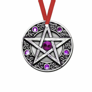 Jewelry Witch Wicca Symbol - Circle Ornament - Owl Ohh - Owl Ohh
