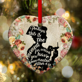 Nurse Lamp Perhaps Vertical - Heart Ornament - Owl Ohh - Owl Ohh