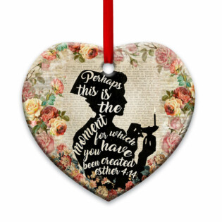 Nurse Lamp Perhaps Vertical - Heart Ornament - Owl Ohh - Owl Ohh