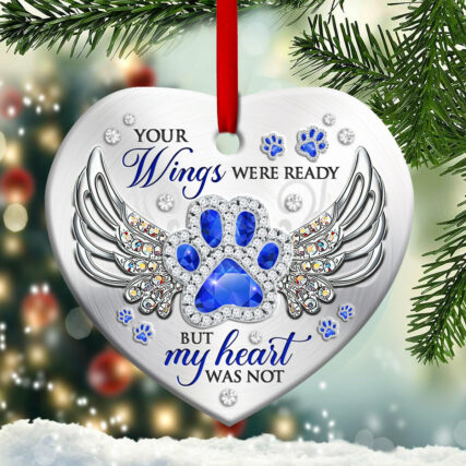 Dog Memorial Jewelry Style - Heart Ornament - Owl Ohh - Owl Ohh