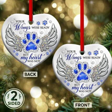 Dog Memorial Jewelry Style - Heart Ornament - Owl Ohh - Owl Ohh