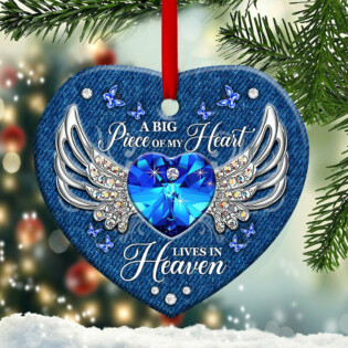 Butterfly Memorial Jewelry Style - Heart Ornament - Owl Ohh - Owl Ohh