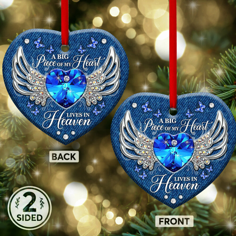 Butterfly Memorial Jewelry Style - Heart Ornament - Owl Ohh - Owl Ohh