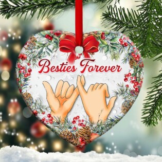 Family Besties Forever Style - Heart Ornament - Owl Ohh - Owl Ohh