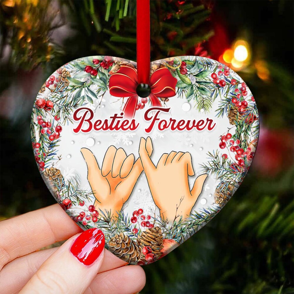 Family Besties Forever Style - Heart Ornament - Owl Ohh - Owl Ohh