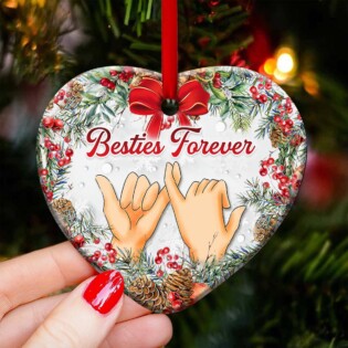 Family Besties Forever Style - Heart Ornament - Owl Ohh - Owl Ohh