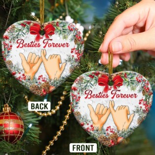 Family Besties Forever Style - Heart Ornament - Owl Ohh - Owl Ohh