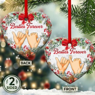 Family Besties Forever Style - Heart Ornament - Owl Ohh - Owl Ohh