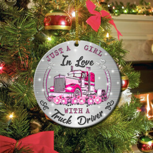 Trucker Jewelry Style Love Trucker - Circle Ornament - Owl Ohh - Owl Ohh