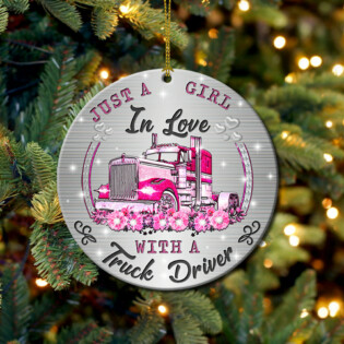 Trucker Jewelry Style Love Trucker - Circle Ornament - Owl Ohh - Owl Ohh
