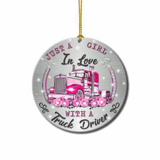 Trucker Jewelry Style Love Trucker - Circle Ornament - Owl Ohh - Owl Ohh