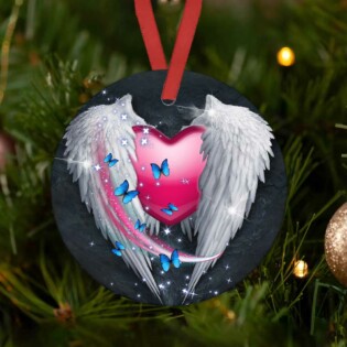 Family Father Memory I Miss You - Circle Ornament - Owl Ohh - Owl Ohh