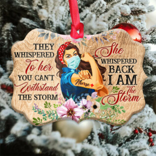 Nurse I Am Storm - Horizontal Ornament - Owl Ohh - Owl Ohh