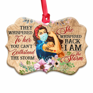 Nurse I Am Storm - Horizontal Ornament - Owl Ohh - Owl Ohh