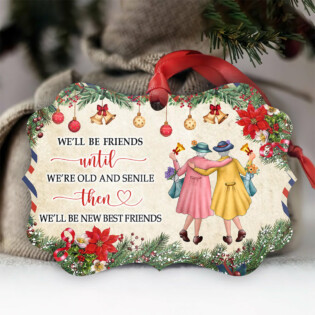 Friend A Best Friend Forever - Horizontal Ornament - Owl Ohh - Owl Ohh