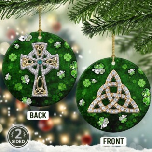 Irish Jewelry Green Style - Circle Ornament - Owl Ohh - Owl Ohh