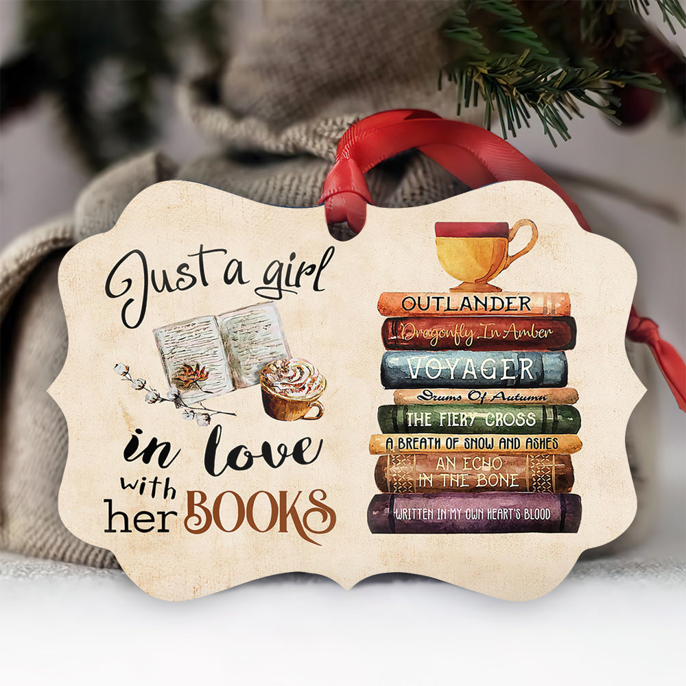 Book Lover - Horizontal Ornament - Owl Ohh