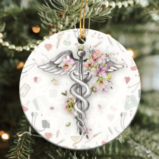 Nurse Everyday Superhero Basic Style - Circle Ornament - Owl Ohh - Owl Ohh