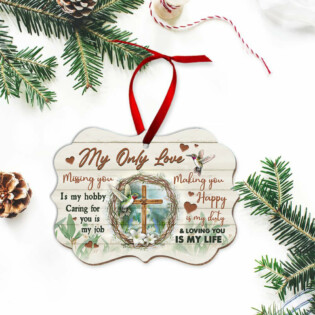 Hummingbird My Only Love Faith Missing You Is My Hobby - Horizontal Ornament - Owl Ohh - Owl Ohh