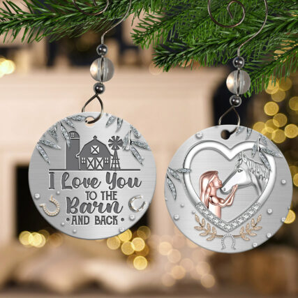 Horse Lover Jewelry Style - Circle Ornament - Owl Ohh - Owl Ohh