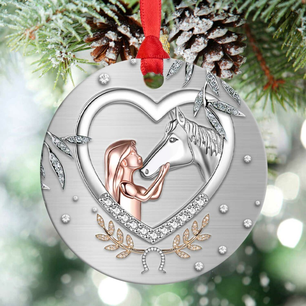 Horse Lover Jewelry Style - Circle Ornament - Owl Ohh - Owl Ohh
