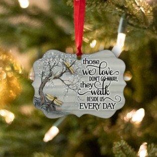 Dragonfly Memorial We Love - Horizontal Ornament - Owl Ohh - Owl Ohh