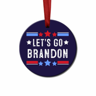 Brandon Go For Brandon - Circle Ornament - Owl Ohh - Owl Ohh