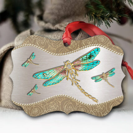 Dragonfly Jewelry Brown Style - Horizontal Ornament - Owl Ohh - Owl Ohh