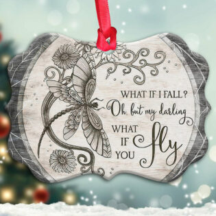 Dragonfly Memorial Classic Style - Horizontal Ornament - Owl Ohh - Owl Ohh