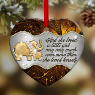 Elephant Gold Jewelry Style - Heart Ornament - Owl Ohh - Owl Ohh