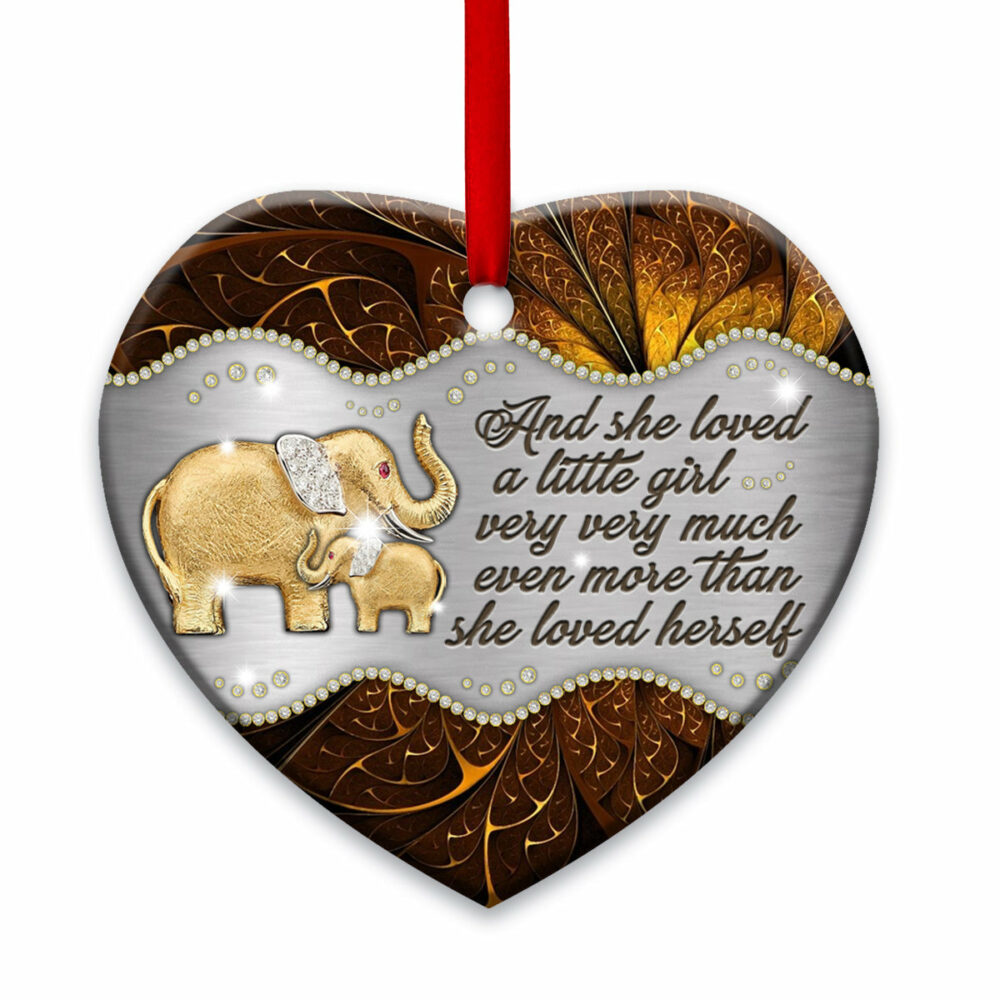 Elephant Gold Jewelry Style - Heart Ornament - Owl Ohh - Owl Ohh