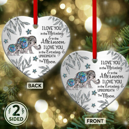 Elephant Motherhood Jewelry Style - Heart Ornament - Owl Ohh - Owl Ohh