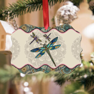 Dragonfly Mandala Good Style - Horizontal Ornament - Owl Ohh - Owl Ohh