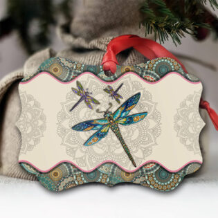 Dragonfly Mandala Good Style - Horizontal Ornament - Owl Ohh - Owl Ohh