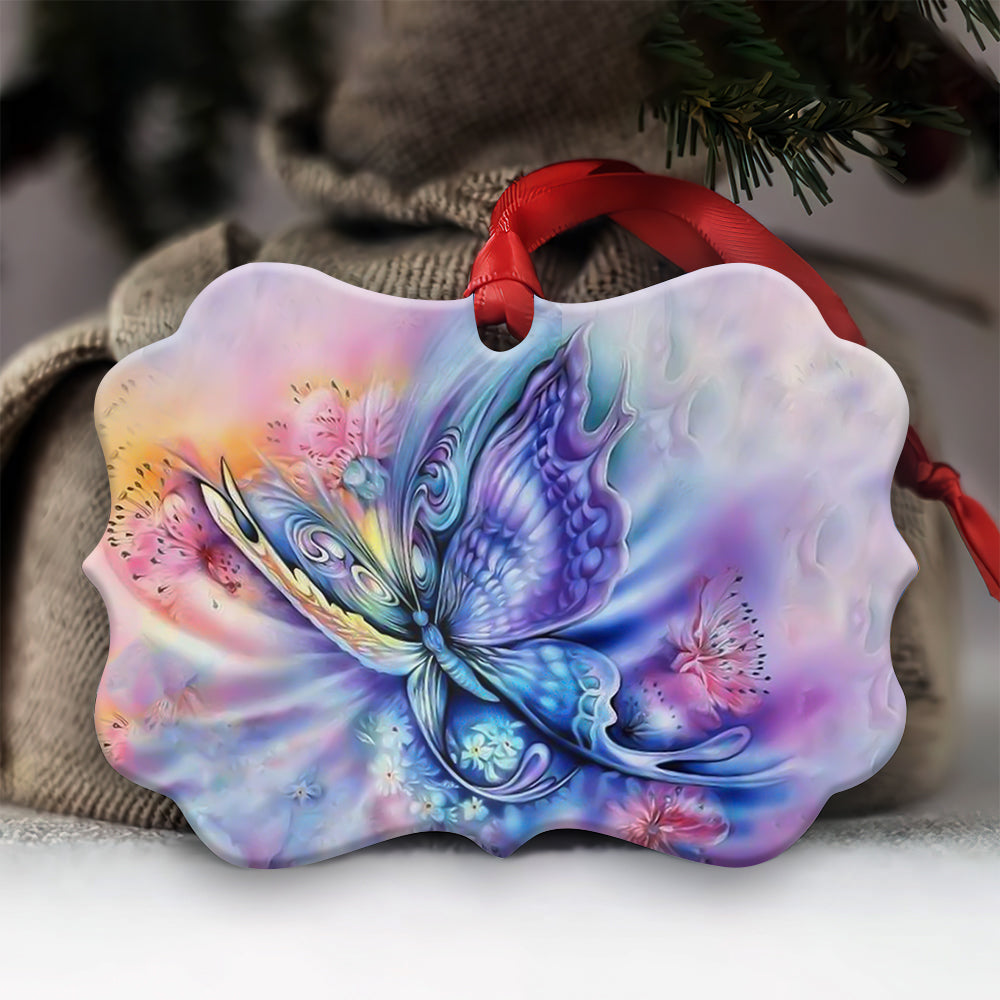 Butterfly Color Art Romantic - Horizontal Ornament - Owl Ohh - Owl Ohh