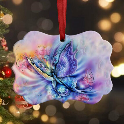 Butterfly Color Art Romantic - Horizontal Ornament - Owl Ohh - Owl Ohh