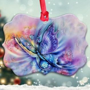 Butterfly Color Art Romantic - Horizontal Ornament - Owl Ohh - Owl Ohh