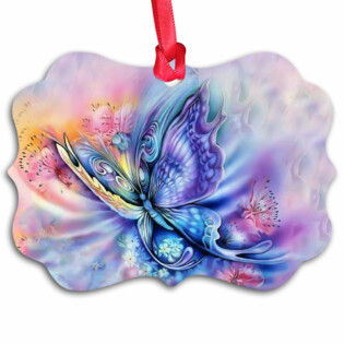 Butterfly Color Art Romantic - Horizontal Ornament - Owl Ohh - Owl Ohh