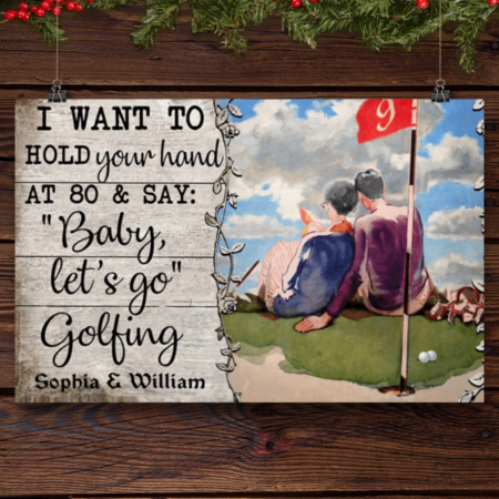 Golf Special Golf Personalized - Horizontal Poster - Owl Ohh - Owl Ohh