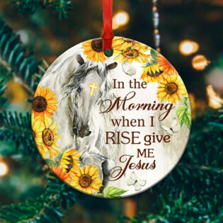 Horse Faith So Cool - Circle Ornament - Owl Ohh - Owl Ohh