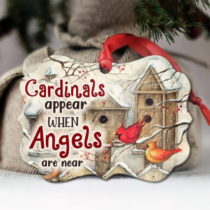 Cardinal Memorial Cardinal In Our Home - Horizontal Ornament - Owl Ohh - Owl Ohh