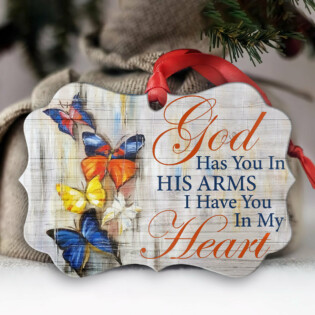 Butterfly I Have You In My Heart - Horizontal Ornament - Owl Ohh - Owl Ohh